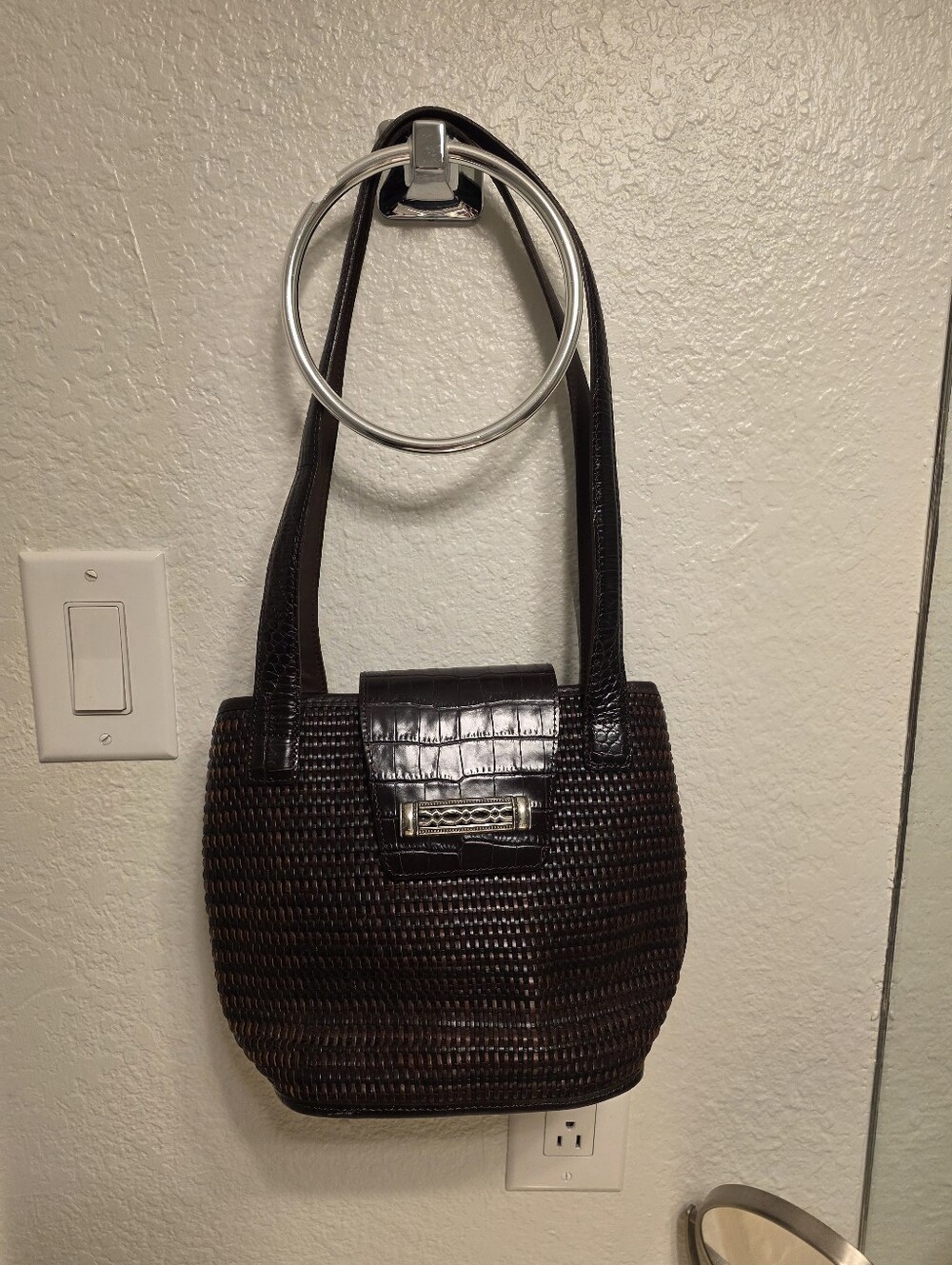 Brighton Brown Leather Shoulder Bag